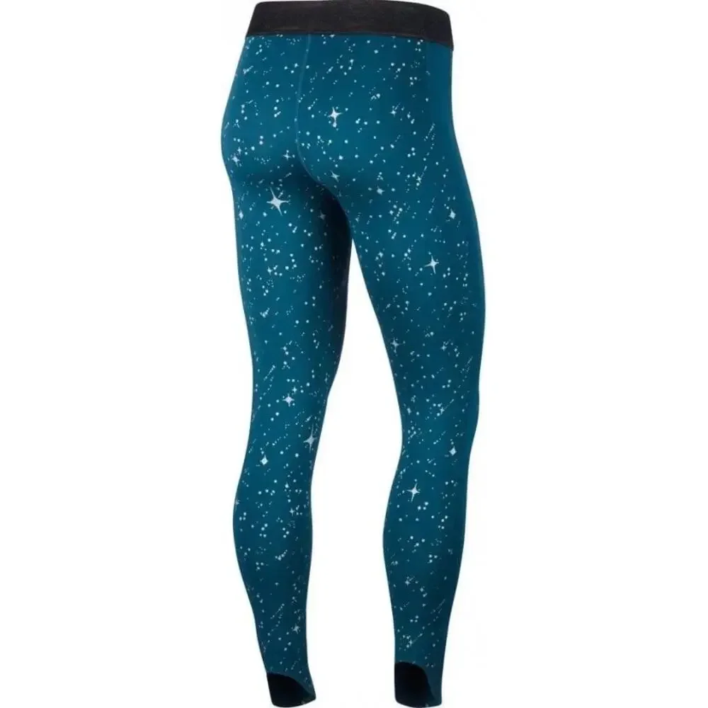 Nike Women's Starry Night Metallic Warm Tights, Size S